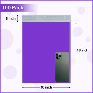 White Poly Mailers 10" x 13", 100 Pcs Large Poly Mailers for Small Business Self-Seal Shipping Bags for Clothing, Shipping Envelopes, Packaging Bags, Mailing Poly Bags - Image 10