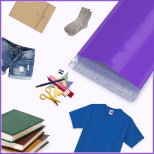 White Poly Mailers 10" x 13", 100 Pcs Large Poly Mailers for Small Business Self-Seal Shipping Bags for Clothing, Shipping Envelopes, Packaging Bags, Mailing Poly Bags - Image 15