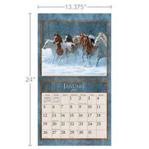 Lang Companies, Horses in the Mist by Persis Clayton Weirs and Chris Cummings 2025 Wall Calendar - Image 4