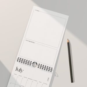 Cabbrix Mini Calendar 2025-2026 Wall Calendar, Vertical 6 x 9 inch Small Calendar - Image 3