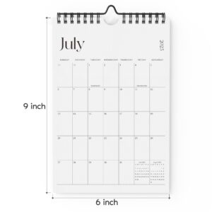 Cabbrix Mini Calendar 2025-2026 Wall Calendar, Vertical 6 x 9 inch Small Calendar - Image 5