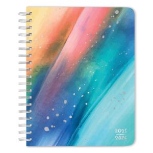 Starburst | 2026 6x7.75" 18 Months Weekly Academic Desk Planner | July 2025 - December 2026 | Plato - Image 1
