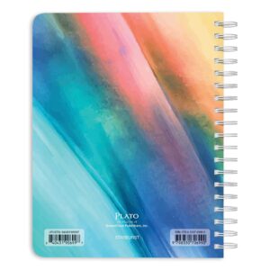 Starburst | 2026 6x7.75" 18 Months Weekly Academic Desk Planner | July 2025 - December 2026 | Plato - Image 2