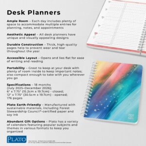 Starburst | 2026 6x7.75" 18 Months Weekly Academic Desk Planner | July 2025 - December 2026 | Plato - Image 6