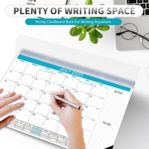 VINAUO Desk Calendar 2025-2026, 17" x 12" Big Wall Calendar 2025-2026 Covers Jan 2025 to Jun 2026 ,Desktop Monthly Calendar for Home School & Office - Image 4