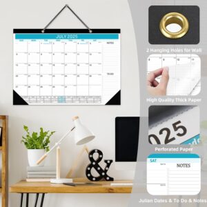 VINAUO Desk Calendar 2025-2026, 17" x 12" Big Wall Calendar 2025-2026 Covers Jan 2025 to Jun 2026 ,Desktop Monthly Calendar for Home School & Office - Image 7
