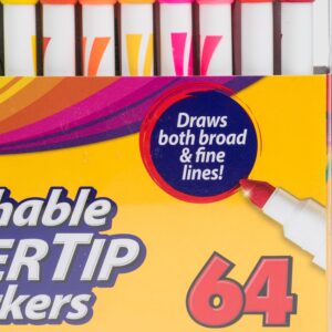 Cra-Z-Art Washable Super Tip Markers, 64 Count - Image 5