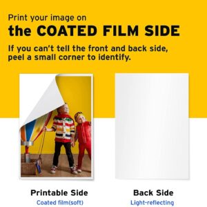 Printers Jack Iron on Heat Transfer Paper for White and Light Fabric, 1 Layer, 20 Sheets 8.3x11.7 inch, Ideal for Back to School Supplies - Image 3