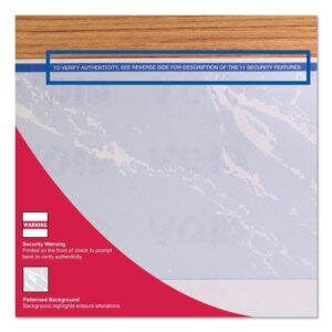 DocuGard Security Business Checks, 11 Features, 8.5 x 11, Blue Marble Top, 500/Ream - Image 3