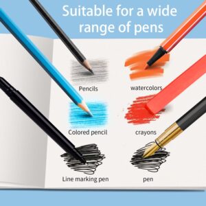 Kalysky 9 x 12 Inch Large Drawing Paper Pad, 3 Pack, 50 Sheets - Image 9