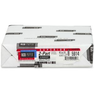 NCR Paper - Superior 2-Part Carbonless Inkjet White Paper, Letter, 500 Sheet - Image 3