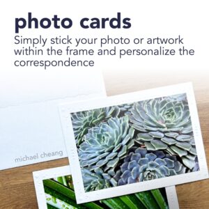 Strathmore Photo Mount Cards & Envelopes, Classic Embossed Border, Full Size, 5x6.875 inch, Pack of 50 - Image 4