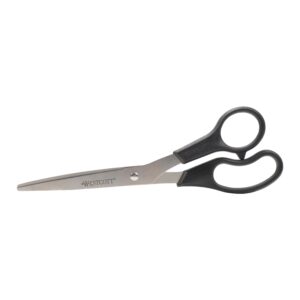 Westcott 8" Straight Kleen Earth Recycled Stainless Steel Scissor, Black, 3 Pack, High School Level - Image 8