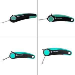 SINGER ProSeries Sewing Tool Kit, Includes Scissors, Tracing Wheel, Tape Measure, and Pins in Jar with Pin Cushion, 4 Pieces - Image 7
