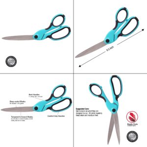 SINGER ProSeries Sewing Tool Kit, Includes Scissors, Tracing Wheel, Tape Measure, and Pins in Jar with Pin Cushion, 4 Pieces - Image 12