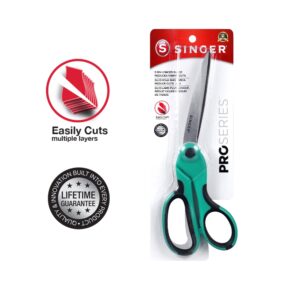 SINGER ProSeries Sewing Tool Kit, Includes Scissors, Tracing Wheel, Tape Measure, and Pins in Jar with Pin Cushion, 4 Pieces - Image 14