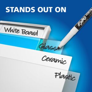 EXPO Dry Erase Markers, Fine Tip, Assorted Colors, 12 Count - Image 5
