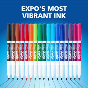 EXPO Dry Erase Markers, Fine Tip, Assorted Colors, 12 Count - Image 6