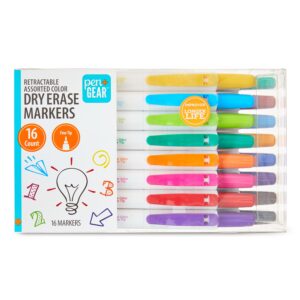 Pen+Gear Retractable Dry Erase Markers, Fine Tip, Assorted Colors, 16 Count - Image 11