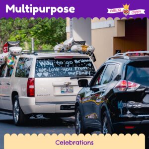 Chalky Crown - Bold Chalk Markers - Dry Erase Marker Pens - Reversible Tip - 8 Pack, 6 mm - Image 7