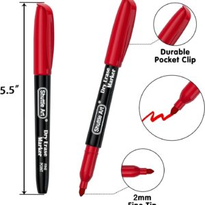 Dry Erase Markers, Shuttle Art 16 Colors Whiteboard Markers,Fine Tip Dry Erase Markers,Perfect For Writing on Whiteboards, Dry-Erase Boards, Mirrors, Calender - Image 3