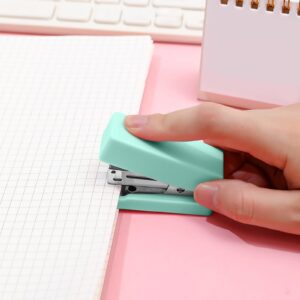 TACILIP 12 Small Stapler Office Effortless Binding Mini Stapler Student Portable Stapler Office Supplies, Housewarming Gifts - Image 3