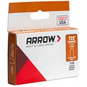 Arrow 257 Heavy Duty Round Crown T25 Staples, 7/16" - Image 4