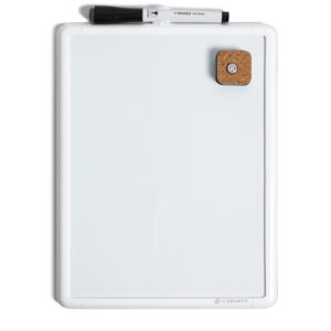 U Brands 8.5" x 11" Contempo Magnetic Dry Erase Whiteboard, White Frame - Image 10
