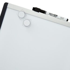 Pen+Gear Magnetic Dry Erase Whiteboard, Black, 11” x 17” - Image 3