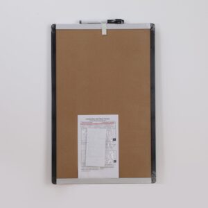 Pen+Gear Magnetic Dry Erase Whiteboard, Black, 11” x 17” - Image 10