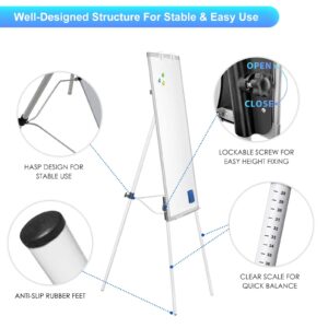 Easel Whiteboard - Maxtek Magnetic Portable Dry Erase Board 36 x 24, Tripod Height Adjustable, Flipchart Easel Stand White Board for Office or Teaching at Home & Classroom - Image 5