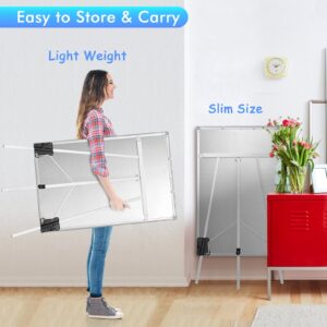 Easel Whiteboard - Maxtek Magnetic Portable Dry Erase Board 36 x 24, Tripod Height Adjustable, Flipchart Easel Stand White Board for Office or Teaching at Home & Classroom - Image 7