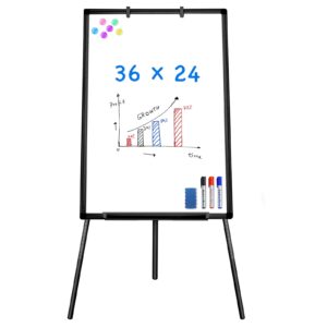 Easel Whiteboard - Maxtek Magnetic Portable Dry Erase Board 36 x 24, Tripod Height Adjustable, Flipchart Easel Stand White Board for Office or Teaching at Home & Classroom - Image 9