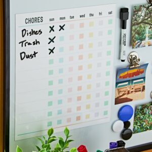 Pen+Gear Dry Erase Chore Chart, 9.5 in x 11 in, Whiteboards - Image 2