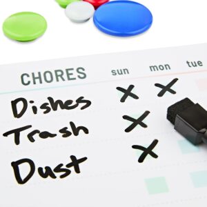 Pen+Gear Dry Erase Chore Chart, 9.5 in x 11 in, Whiteboards - Image 4