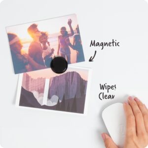 U Brands 23 x 17 in. Magnetic Dry Erase Board, Thin Edge Frame, Includes Magnet, Marker - Image 3