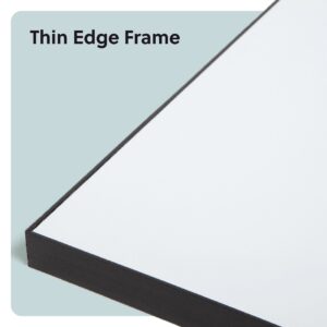 U Brands 23 x 17 in. Magnetic Dry Erase Board, Thin Edge Frame, Includes Magnet, Marker - Image 4