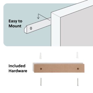U Brands 23 x 17 in. Magnetic Dry Erase Board, Thin Edge Frame, Includes Magnet, Marker - Image 5