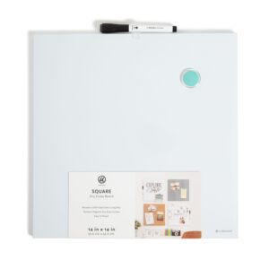 U Brands 14 x 14 in. Magnetic Tile Dry Erase Whiteboard, White - Image 9